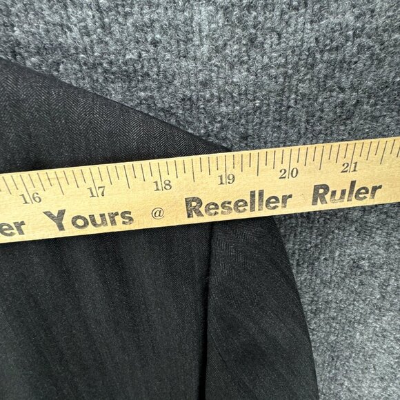 SuitSupply Suit Jacket Mens 42R Gray‎ Herringbone Wool Super 110s Surgeons Cuff - Picture 14 of 16